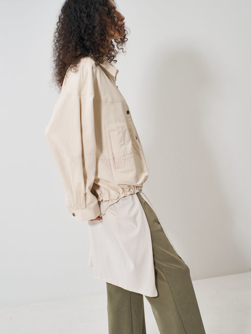 【 予約:2月上旬 】ROUND VOLUME BLOUSON /Y261-42003